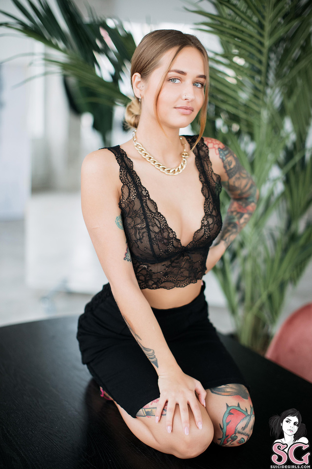 'Sophisiticate' with Valeriya via Suicide Girls - Pic #8