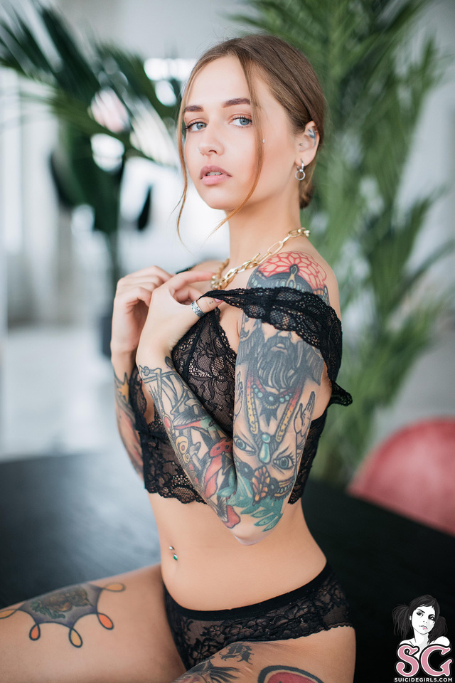 'Sophisiticate' with Valeriya via Suicide Girls - Pic #11