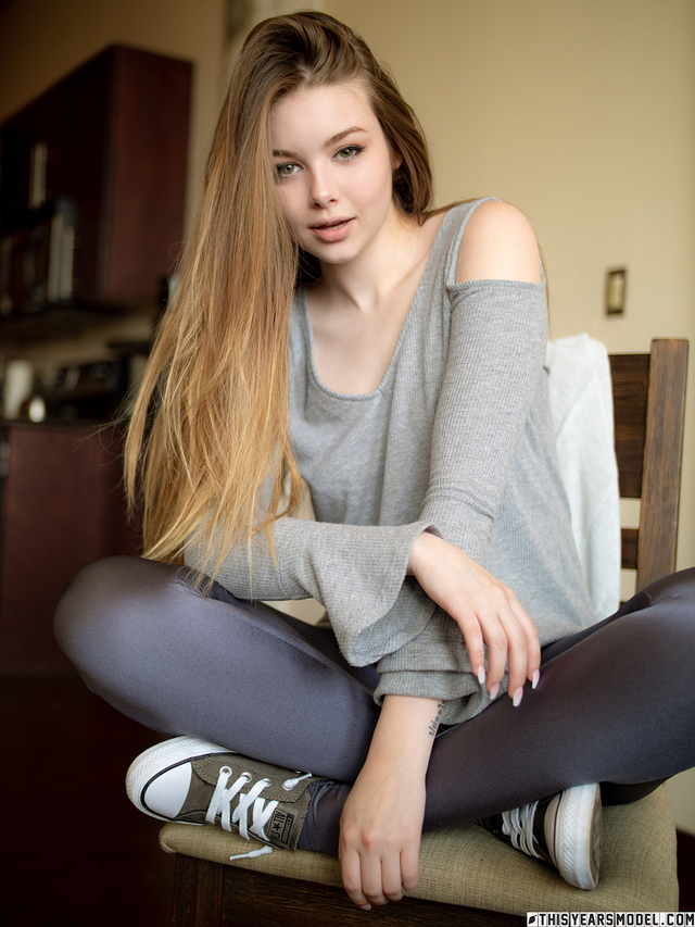 'Cute Strip' with Lana Lea via This Years Model - Pic #3