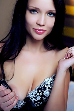 'Brunette Teen Marica A Teasing in Sexy Lingerie in Legato for SexArt' with Marica A via Sexart