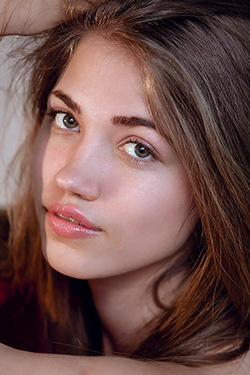 'Young Brunette Babe Jasmina Via Met-Art' with Jasmina via Met-Art