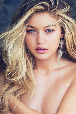 'Fashion Model Hottie Gigi Hadid' with Gigi Hadid via Mr Skin