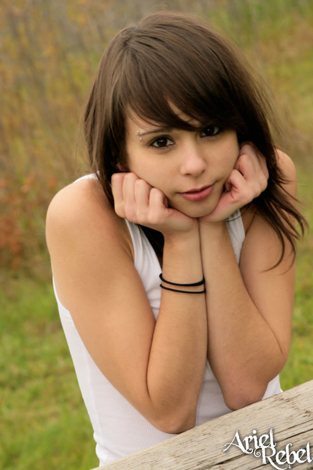'Cute Teen Ariel Rebel' with Ariel Rebel via Ariel Rebel Official - Pic #4