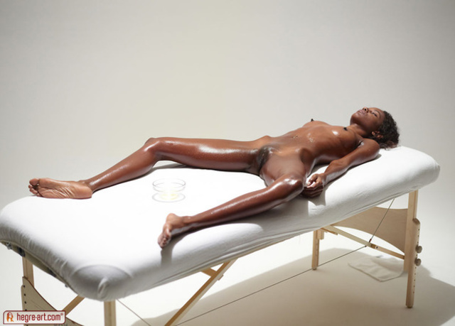 'Valerie Black Erotic MassageFor Hegre-Art' with Valerie Black via Hegre-Art - Pic #1