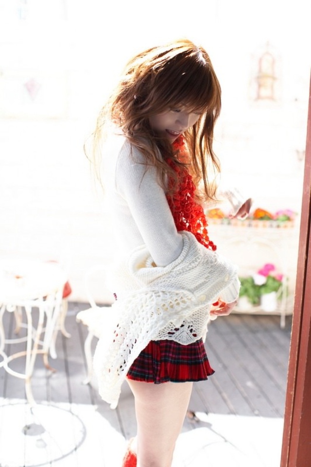 'Japanese av idol Azusa Itagaki schoolgirl' with Azusa Itagaki via All Gravure - Pic #8