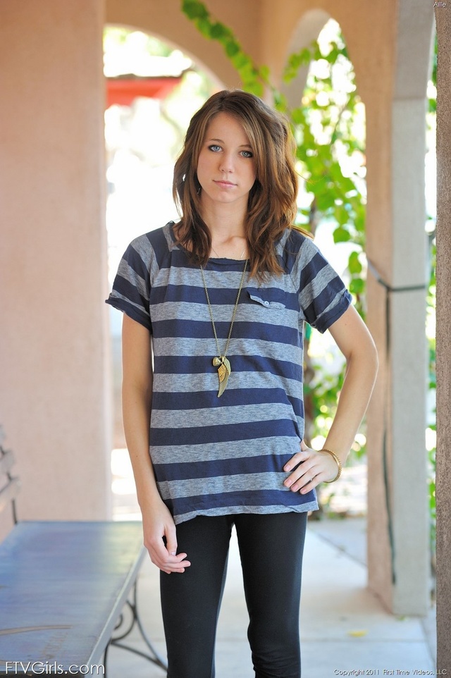 'Cute Allie For FTV Girls' with Allie via FTV Girls - Pic #1