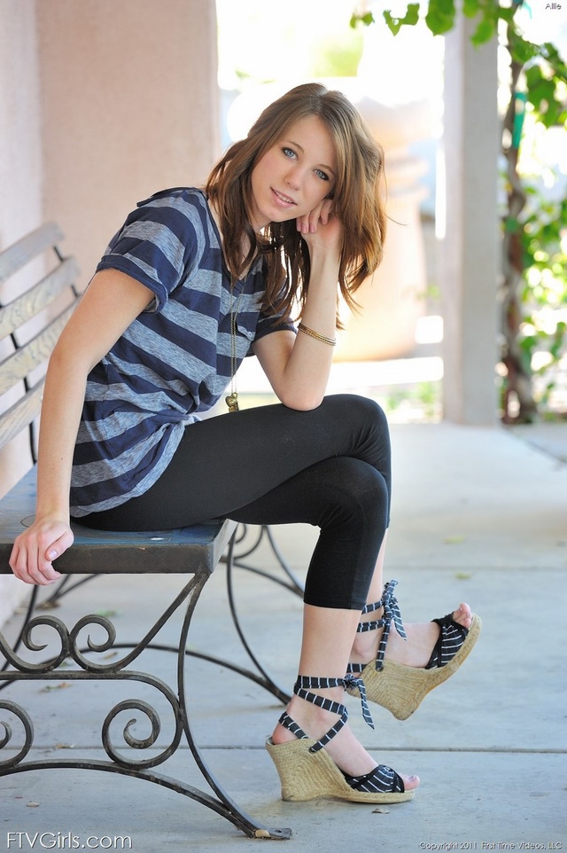 'Cute Allie For FTV Girls' with Allie via FTV Girls - Pic #3