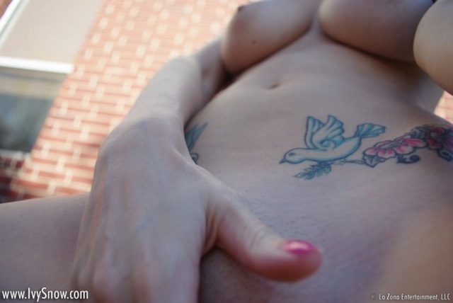 'Ivy Snow Backyard' with Ivy Snow via ivysnow.com - Pic #10