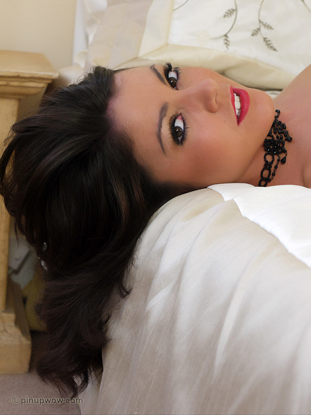 'Bryoni-Kate Williams Bedroom Temptation For Pinup Wow' with  via pinupwow.com - Pic #8