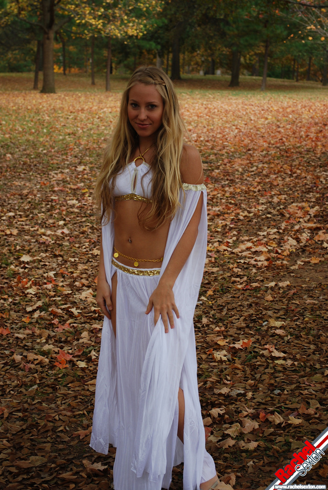 'Rachel Sexton In The Woods' with Rachel Sexton via rachelsexton.com - Pic #1