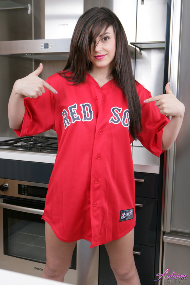 'Autumn Riley Red Sox Fan' with Autumn Riley via autumnriley.com - Pic #12