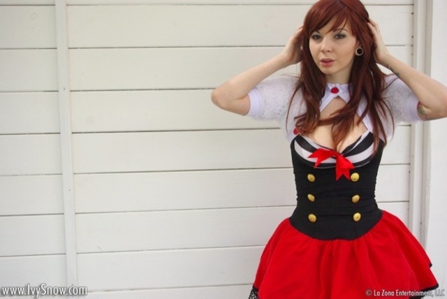 'Sexy Sailor Ivy Snow' with Ivy Snow via ivysnow.com - Pic #1