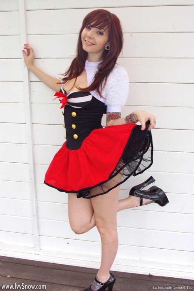 'Sexy Sailor Ivy Snow' with Ivy Snow via ivysnow.com - Pic #7