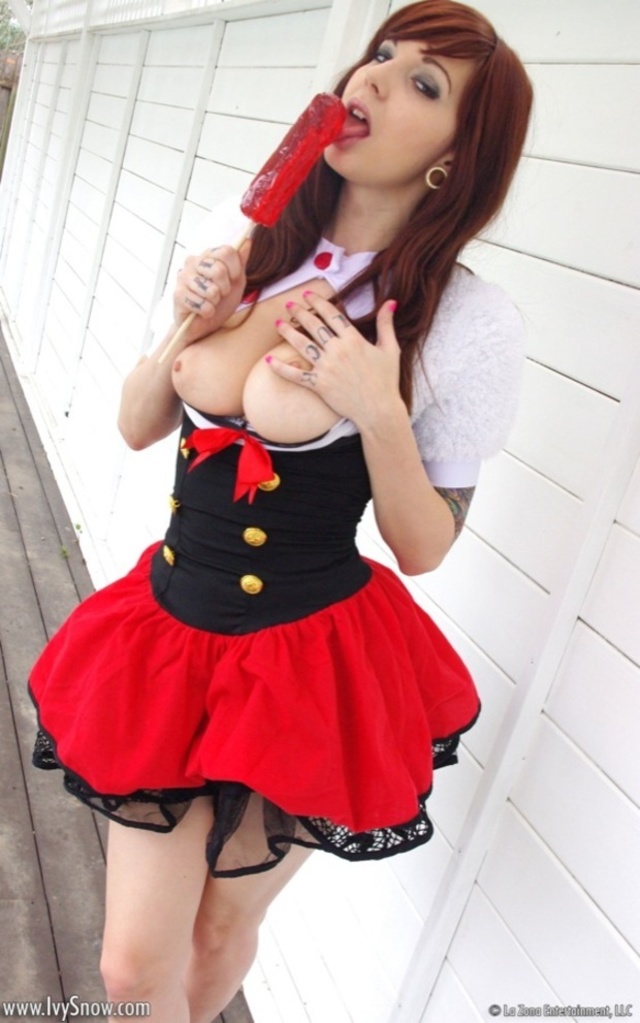 'Sexy Sailor Ivy Snow' with Ivy Snow via ivysnow.com - Pic #14