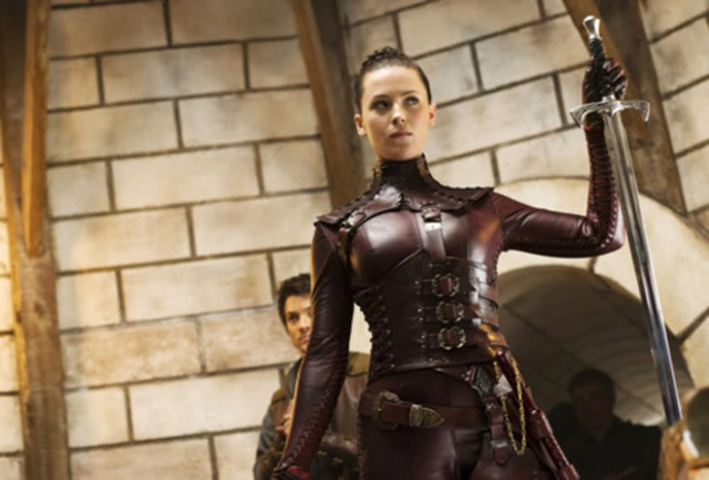 'Bridget Regan aka Kahlan Amnell' with Bridget Regan via Mr Skin - Pic #3