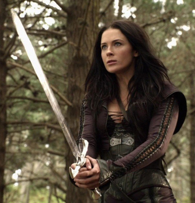 'Bridget Regan aka Kahlan Amnell' with Bridget Regan via Mr Skin - Pic #13