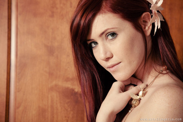 'Our Favourite Redhead Elle Alexandra For Art-Lingerie' with Elle Alexandra via Art-Lingerie - Pic #2