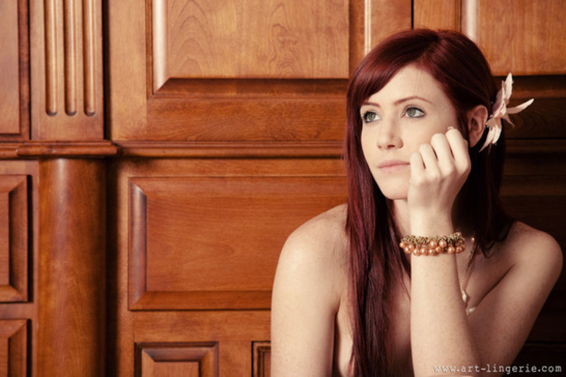 'Our Favourite Redhead Elle Alexandra For Art-Lingerie' with Elle Alexandra via Art-Lingerie - Pic #10