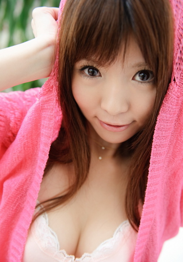 'Sexy and cute Japanese av idol Miho Inamura undresses her sexy school uniform for SexAsian18' with Miho Inamura via All Gravure - Pic #8
