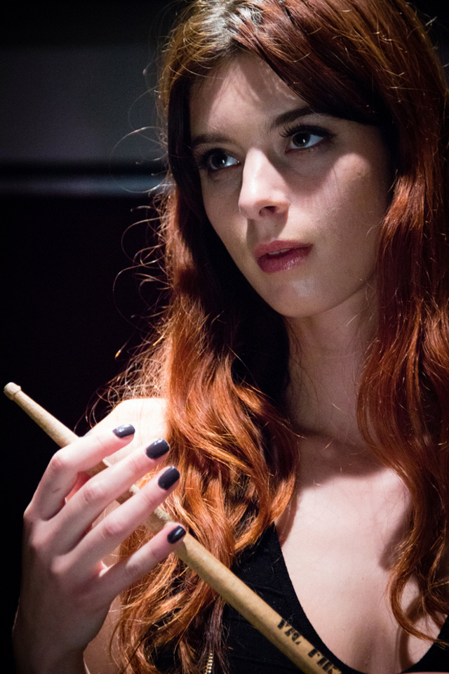 'Azura Starr is the Drummer for The Life Erotic' with Azura Starr via The Life Erotic - Pic #1