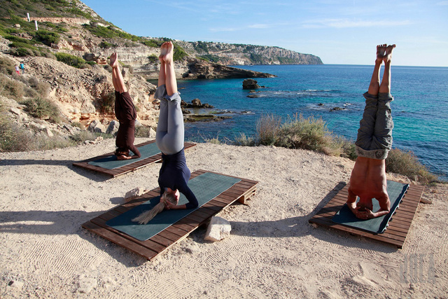 'Yoga in Booby Land' with Jordan Carver via jordancarver.com - Pic #11