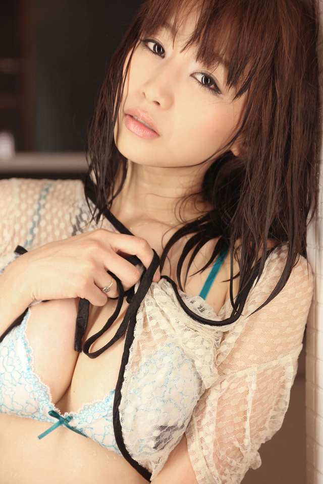 'Japanese AV Model Akina Aoshima for SexAsian18' with Akina Aoshima via All Gravure - Pic #13