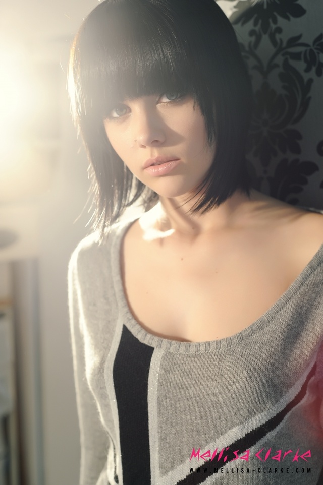 'Glamorous Teen Mellisa clarke in Black Lace Pants' with Mellisa Clarke via mellisaclarke.com - Pic #2