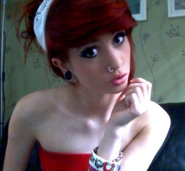 'Hot Emo Amateur Selfshots by My Alternative Gf' with Emo Girlfriends via myalternativegf.com - Pic #10