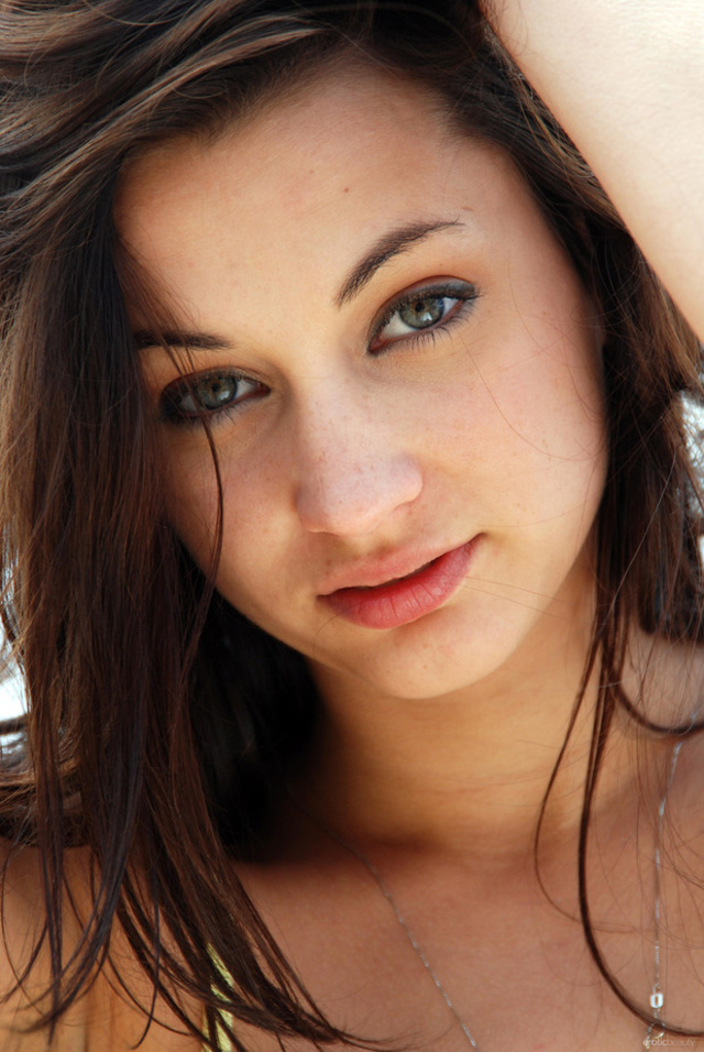 'Lovely Brunette Georgia Jones for Erotic Beauties' with Georgia Jones via Erotic Beauty - Pic #2