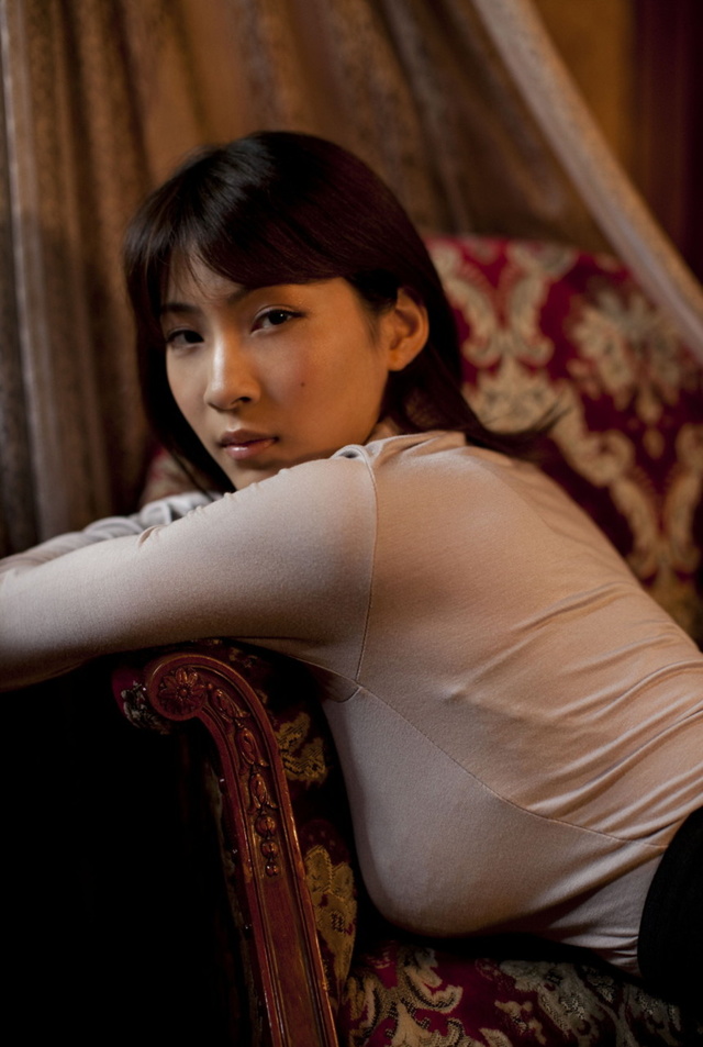 'Gorgeous Busty Asian AV Model' with Asana Mamoru via All Gravure - Pic #11