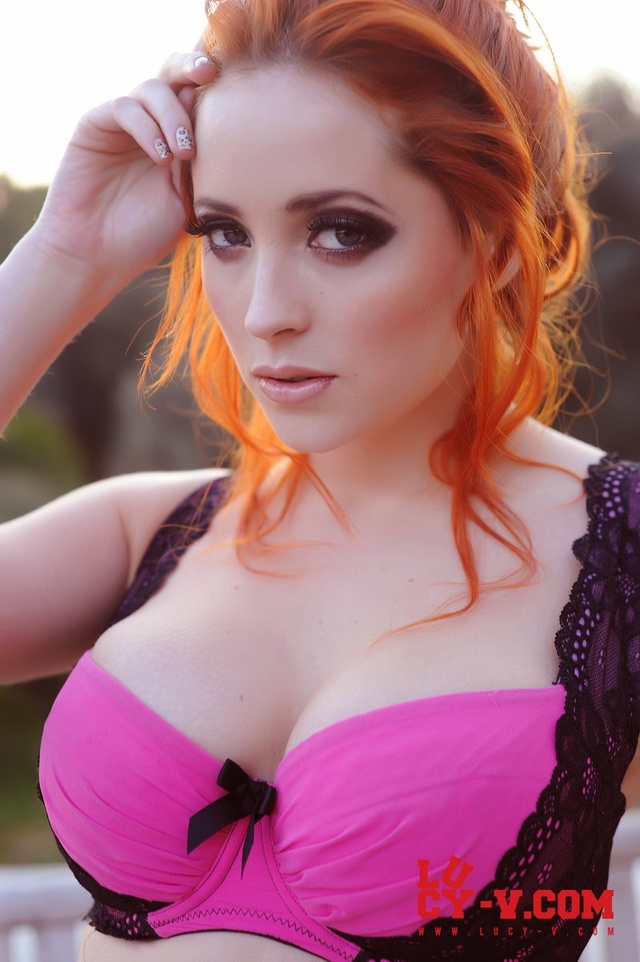 'Lucy V in Pink Bikini' with Lucy V via lucy-v.com - Pic #2