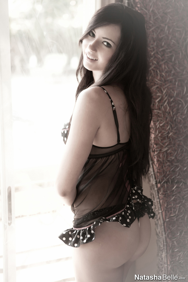 'Natasha Belle in Polka Dotted Babydoll' with Natasha Belle via Natasha Belle - Pic #10