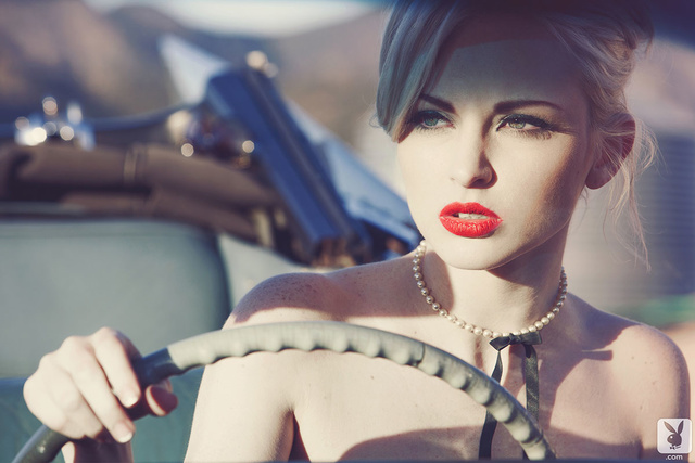 'Carissa White Sexy Vintage Vixen via Playboy' with Carissa White via Playboy Plus - Pic #15