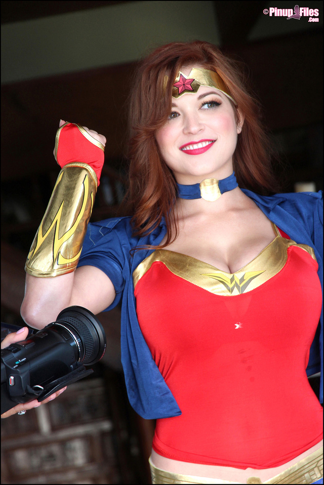 'Wonderwoman II' with Tessa Fowler via Tessa Fowler Official - Pic #2