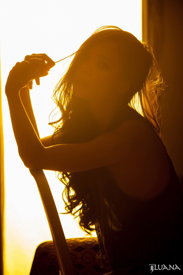 'Luana Lani Sexy Shadows' with Luana Lani via missluana.com - Pic #14