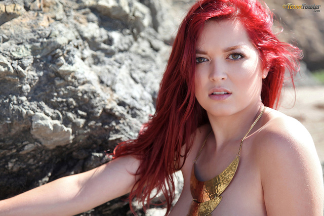 'Busty Mermaid' with Tessa Fowler via Tessa Fowler Official - Pic #8