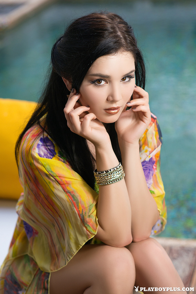 'Mysterious Girl Malena Via Playboy' with Malena via Playboy Plus - Pic #2