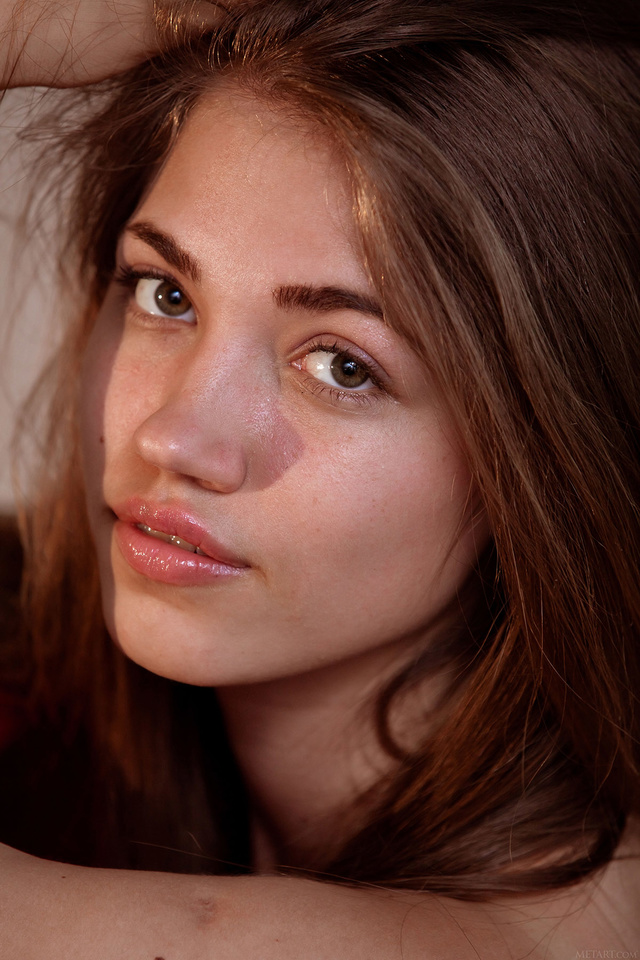 'Young Brunette Babe Jasmina Via Met-Art' with Jasmina via Met-Art - Pic #13