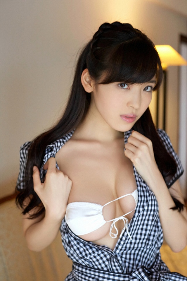 'Busty Beauty Misato Shimizu Via AllGravure' with Misato Shimizu via All Gravure - Pic #1
