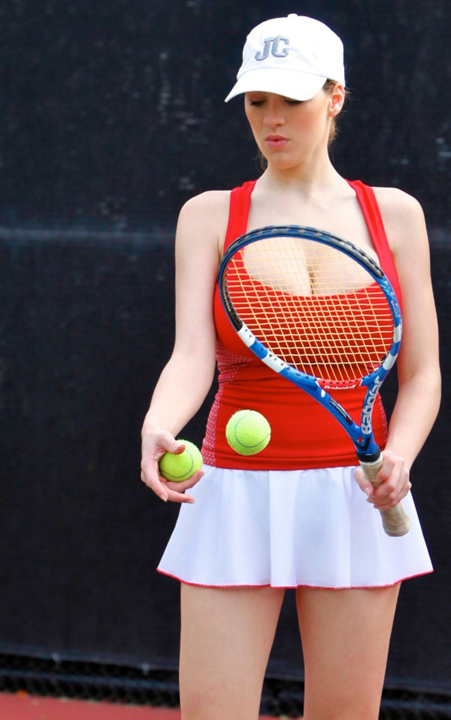 'Tennis Hottie' with Jordan Carver via jordancarver.com - Pic #10