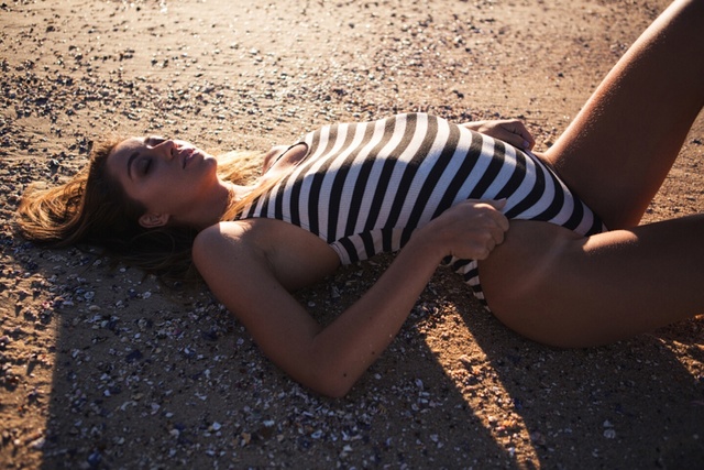 'Brunette Beauty Nicola Paul Via Page 3' with Nicola Paul via Mr Skin - Pic #1