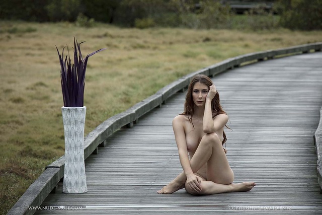 'Road Block Boobs' with Penni via Nude-Muse - Pic #7