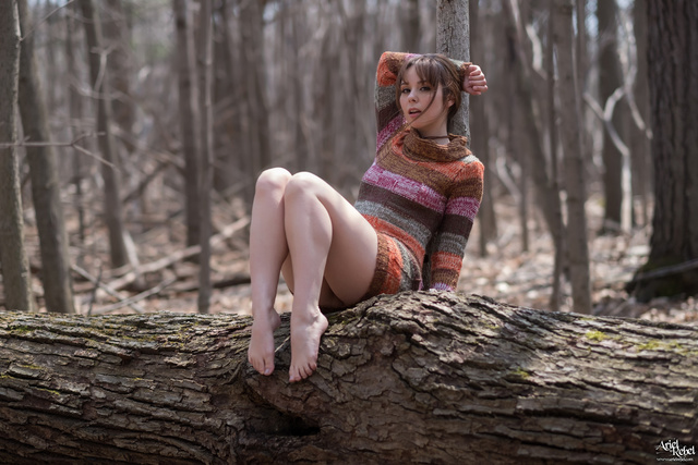 'Into The Woods' with Ariel Rebel via Ariel Rebel Official - Pic #7