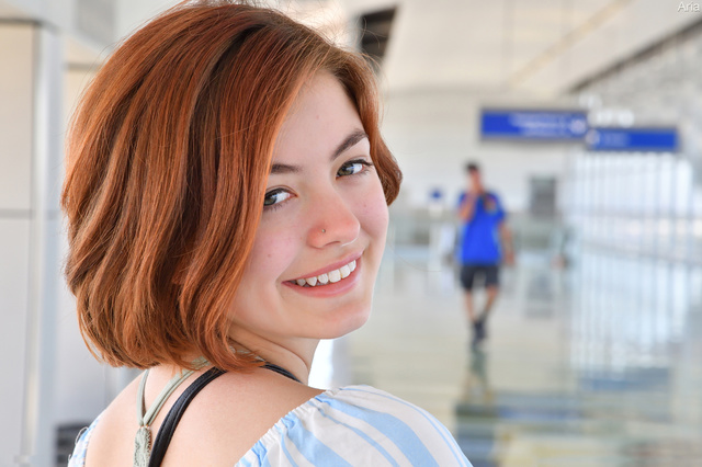 'At The Airport' with Aria via FTV Girls - Pic #2