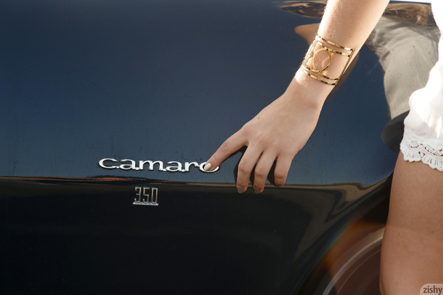 'Camaro Babe' with Kayla Linchek via Zishy - Pic #5