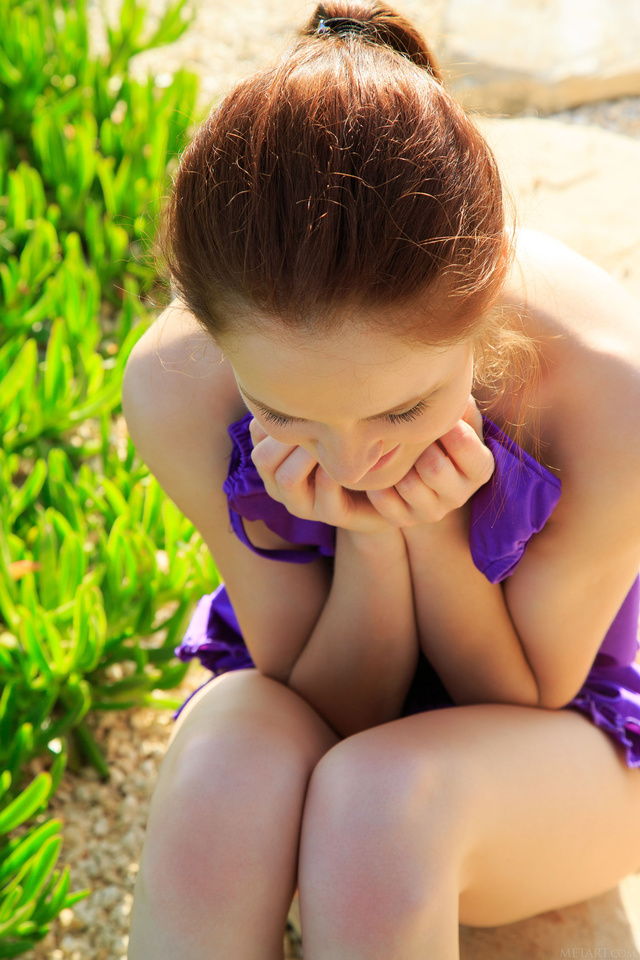 'Sunbathing' with Alice May via Met-Art - Pic #3