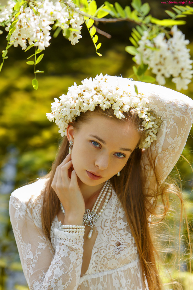 'Spring Fairy' with Milena Angel via Milena Angel Club - Pic #3