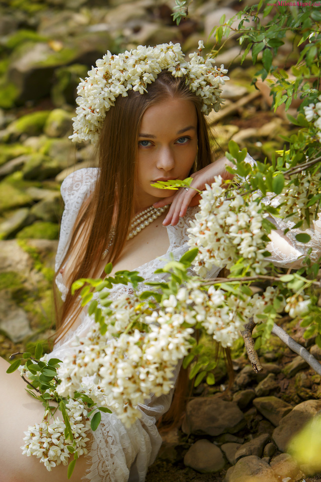 'Spring Fairy' with Milena Angel via Milena Angel Club - Pic #5