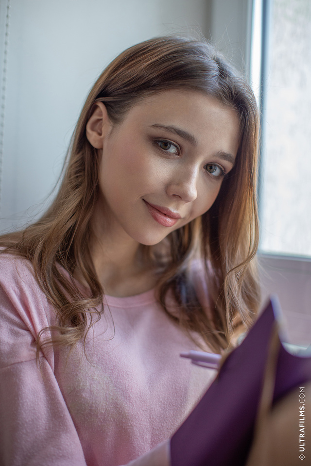 'Girl Interrupted' with Mila Azul via UltraFilms - Pic #1